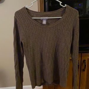 Laura Scott Petite Scoop Neck Sweater